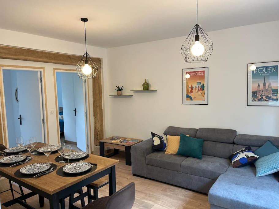 Apartmán Chez Melanie, Pres De L'Abbaye Jumièges Exteriér fotografie