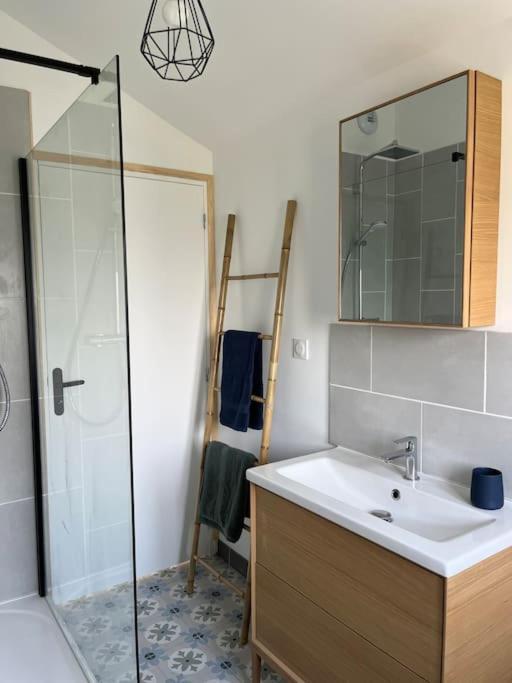 Apartmán Chez Melanie, Pres De L'Abbaye Jumièges Exteriér fotografie