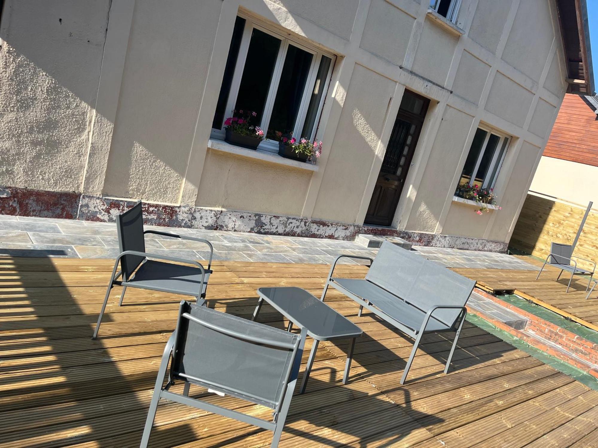 Apartmán Chez Melanie, Pres De L'Abbaye Jumièges Exteriér fotografie